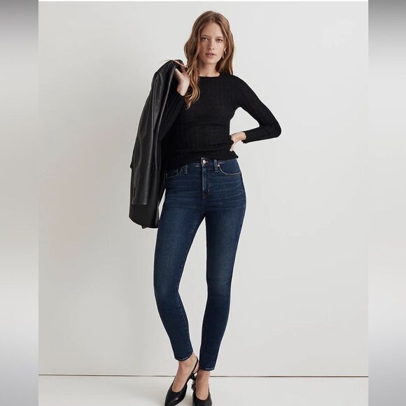 Madewell Denim - Madewell 10” hi-rise skinny jeans size 26. Excellent pre-owned.